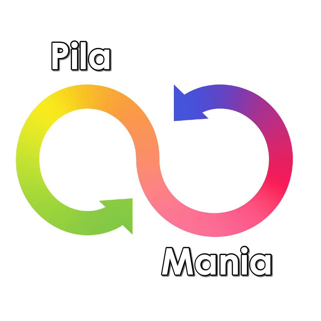 PilaMania logo - Pila en Mania symbool